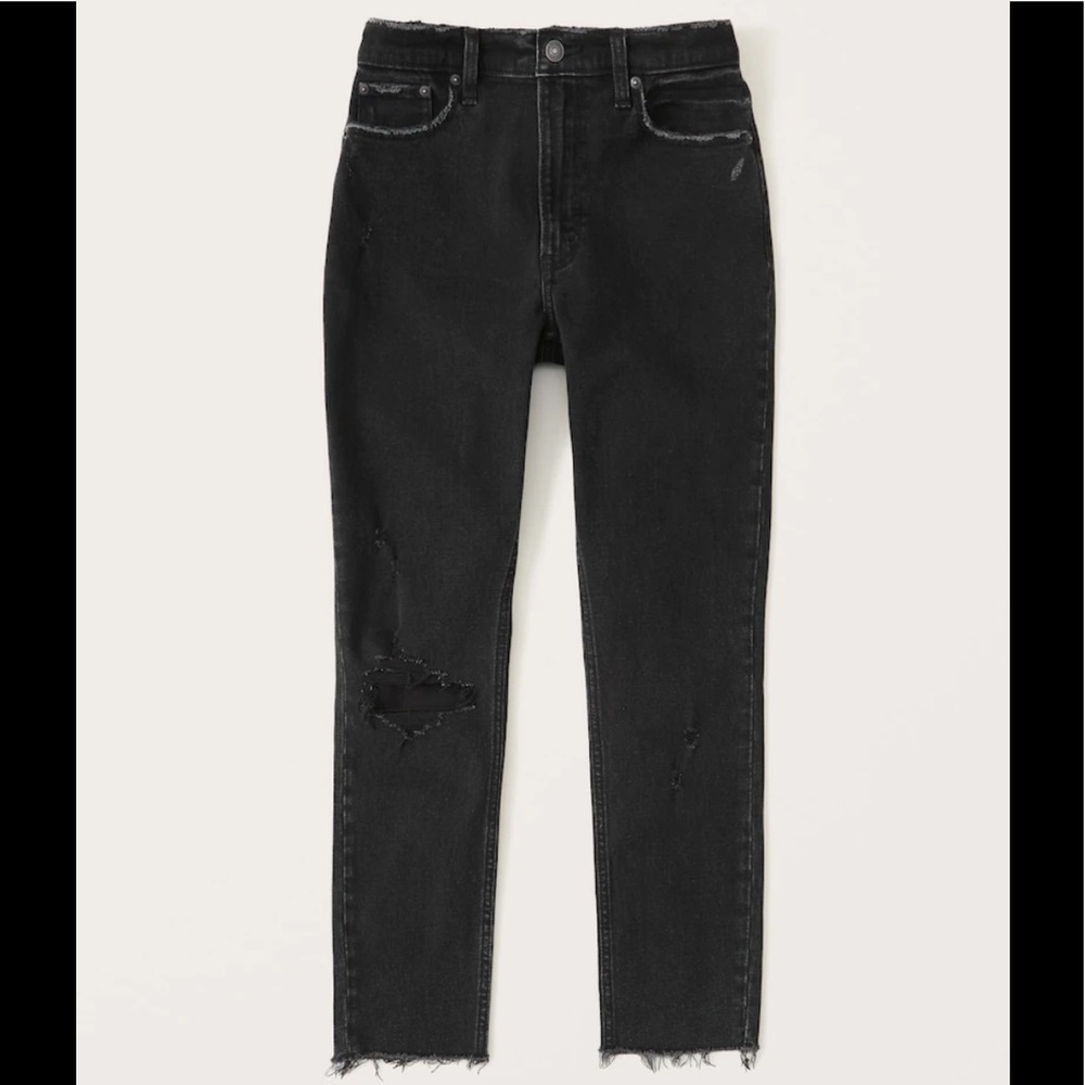 Abercrombie the skinny high rise jeans
